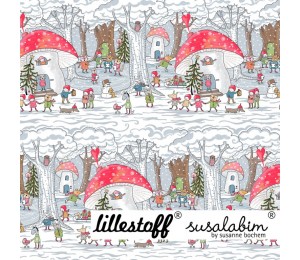 Bio Jersey Lillestoff - Weihnachtswald